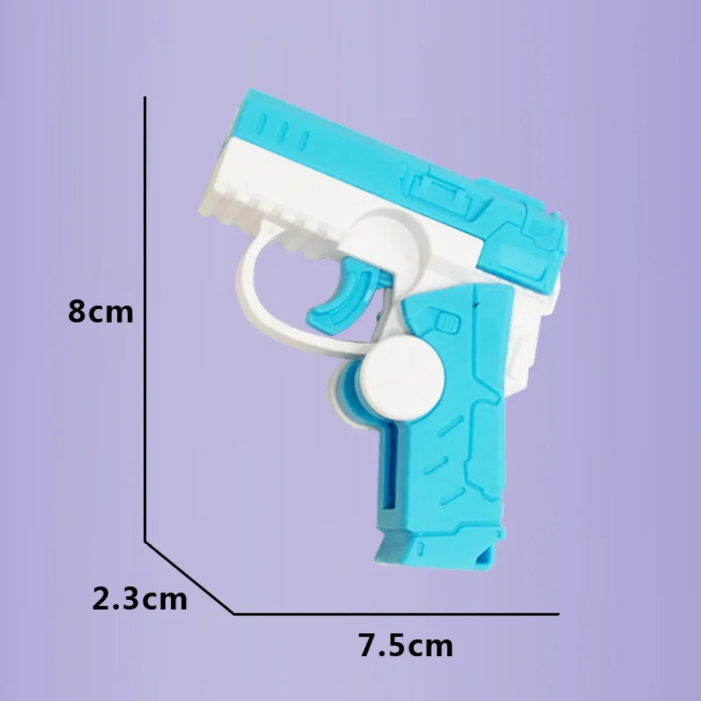 New Arrival Fidget Spinner Gun Transforming Automatic Rebound Mini Gun Toy Office Fidget Toys Creative Adult Stress Relief Toys