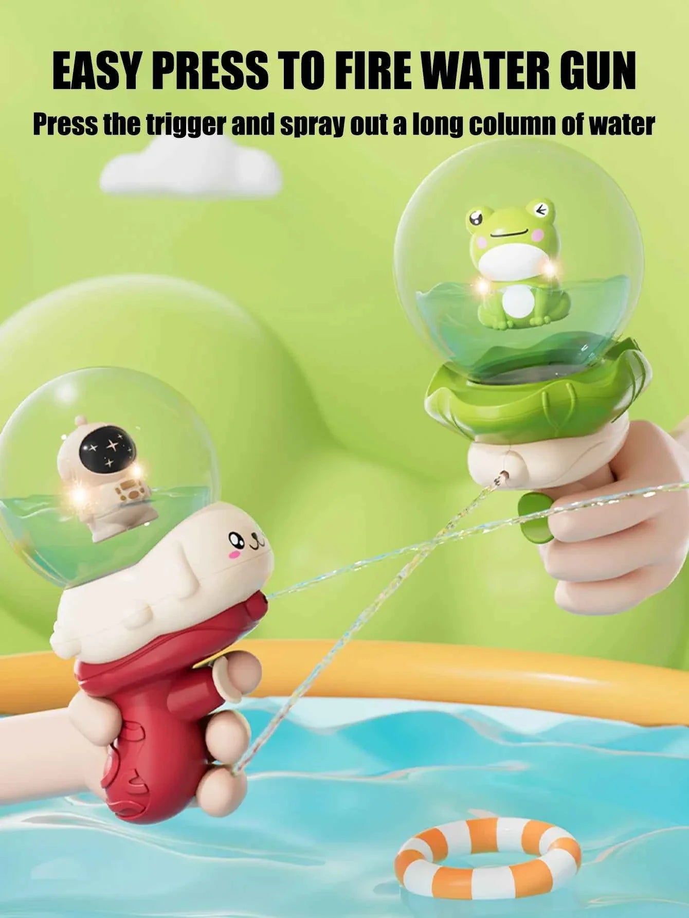 Baby Bath Toy, Bathing Cute  Elephant Shower Swimming Water Spraying Clouds Shower Bath Toy For Kids Water Playing Toy