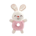New Baby Rattle Toys Cartoon Animals Plush Infant Hand Ring Bed Toys for Newborn 0-24 Months Toddler Early Educational Toy