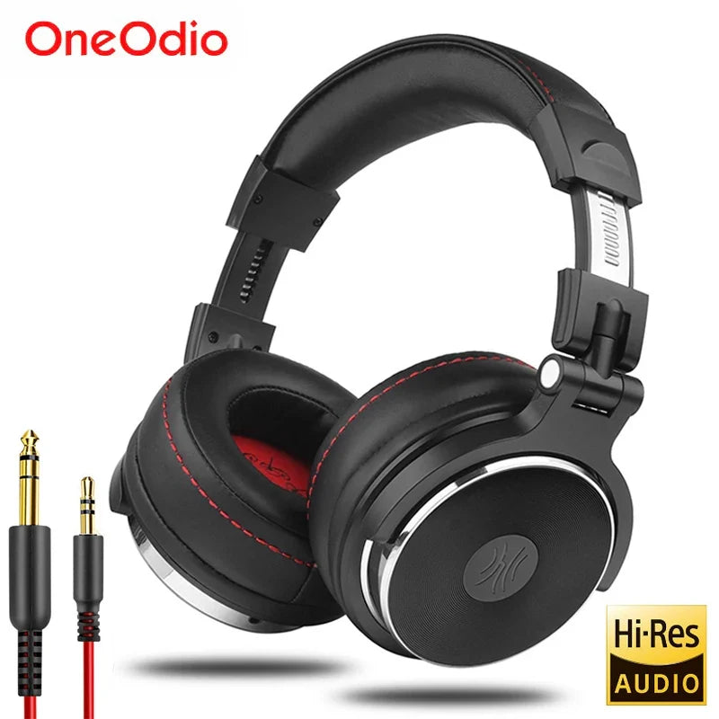 OneOdio Wired Over-Ear Headphones – Professional Studio DJ Hi-Res Headset