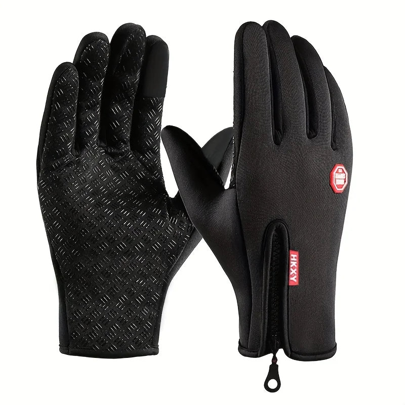 Winter Touchscreen Gloves for Men & Women – Warm, Windproof, and Anti-Slip