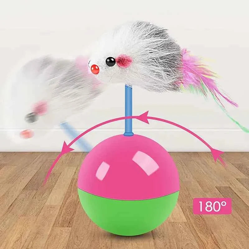 Cat Toys Set – Mouse & Teasing Interactive Pet Toys