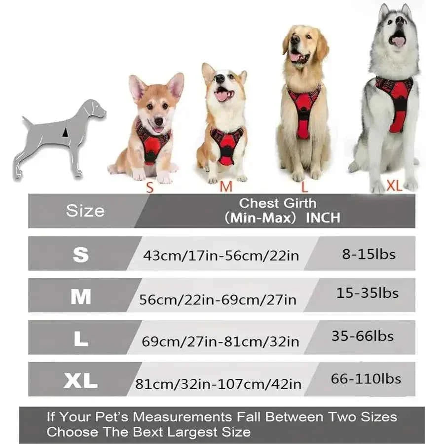Heavy Duty Tactical Dog Harness with Handle