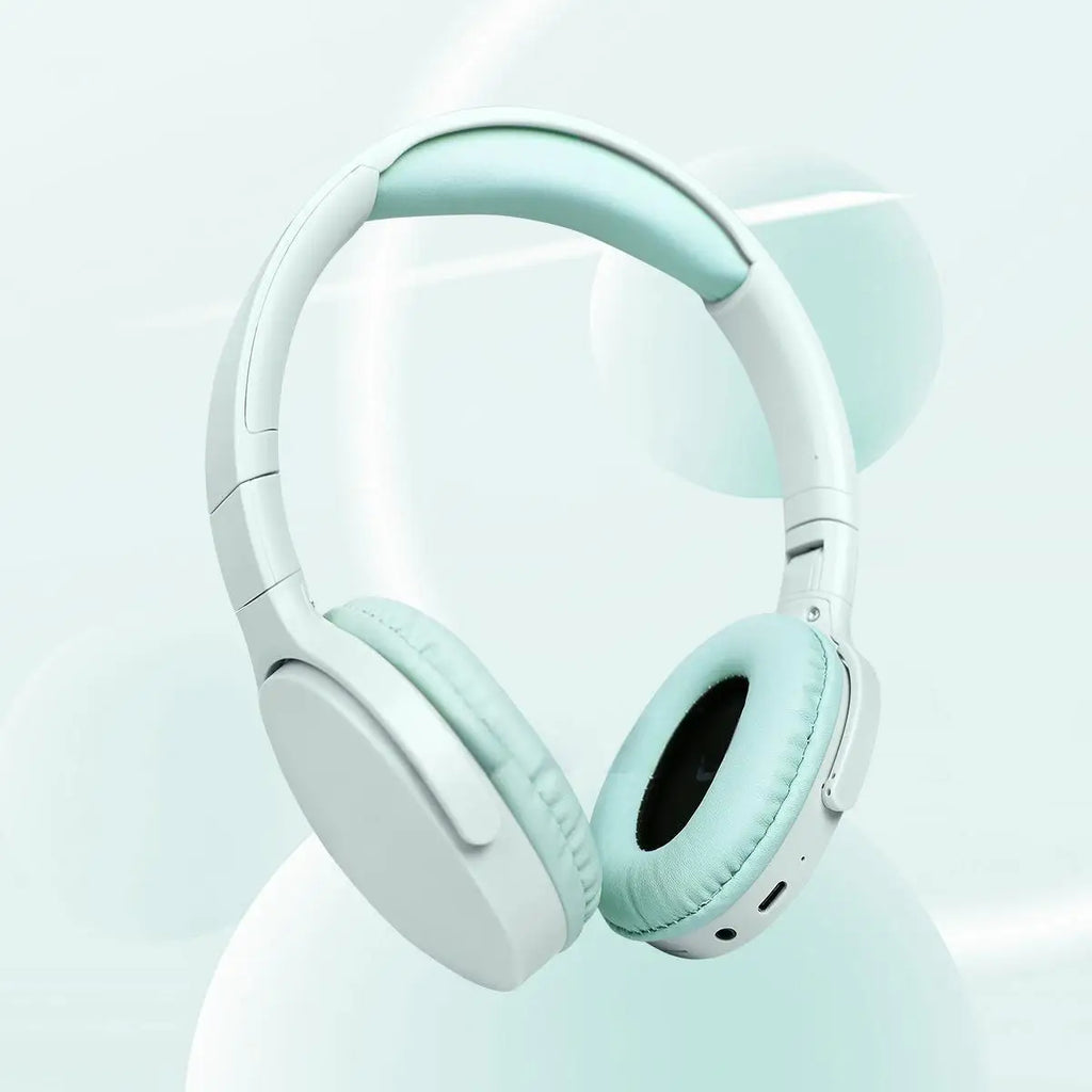 Bluetooth Wireless Over-Ear Headphones – Deep Bass, Long Battery Life