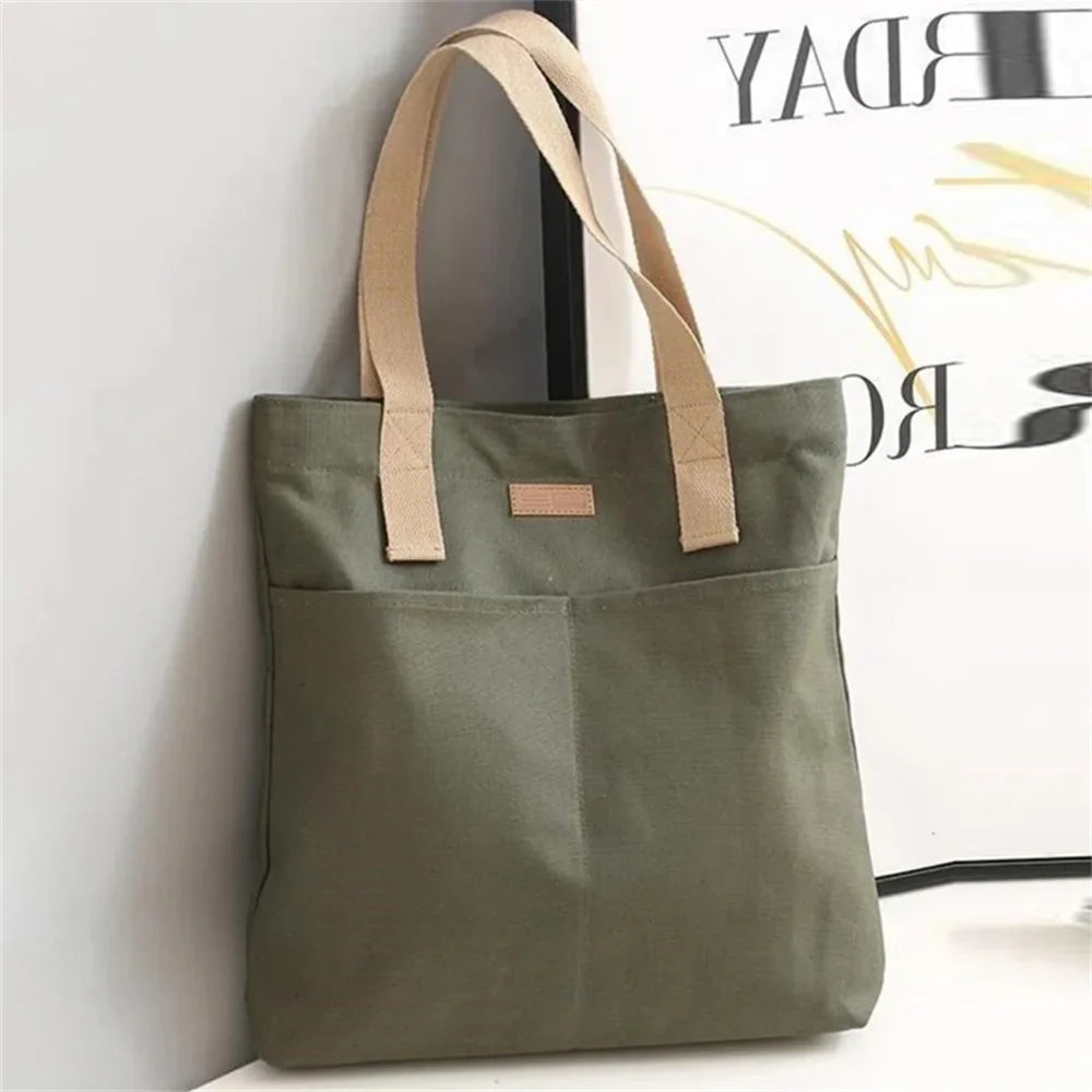 Eco-Friendly Canvas Tote Bag – Stylish, Spacious & Practical