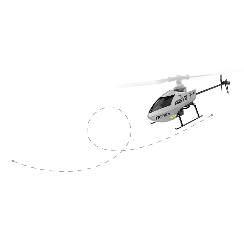 RC ERA C129V2 RTF RC Helicopter 2.4GHz 6-axis Gyroscope One Click 3D Flip Remote Control Aircraft Hobby Toys