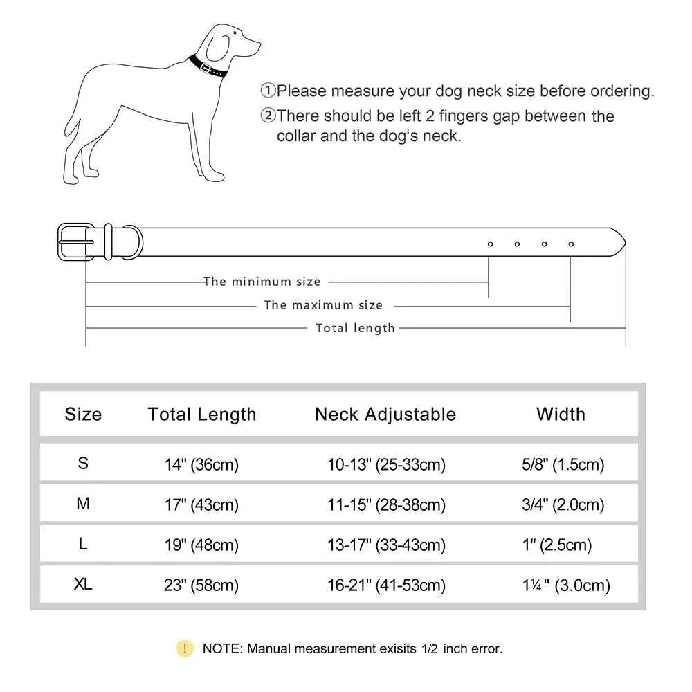 Premium Leather Dog Collar for Style and Durability