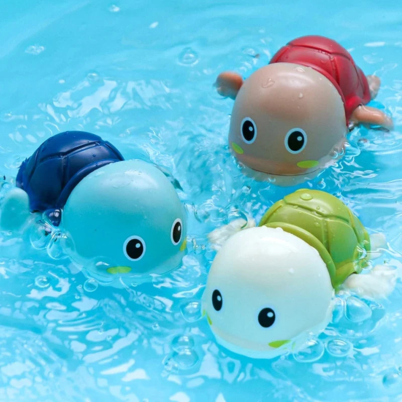 Baby Bath Toys – Swimming Clockwork Dolls & Animals, Fun Water Play for Kids’ Bathtub, Shower, and Bathroom