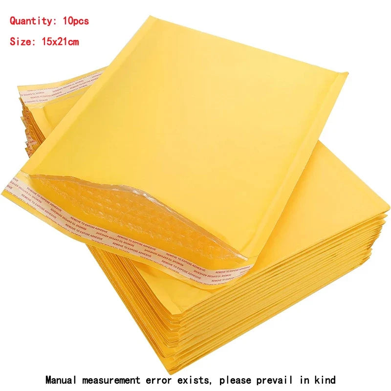 Kraft Bubble Mailers  Self Seal Adhesive Shipping Bags, Cushioning Padded Envelopes for Shipping, Mailing, Packaging
