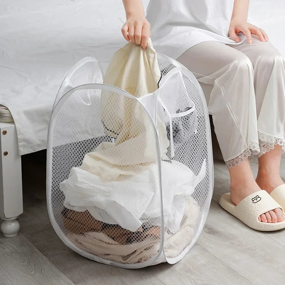 Eco-Friendly Foldable Laundry Basket – Portable & Space-Saving