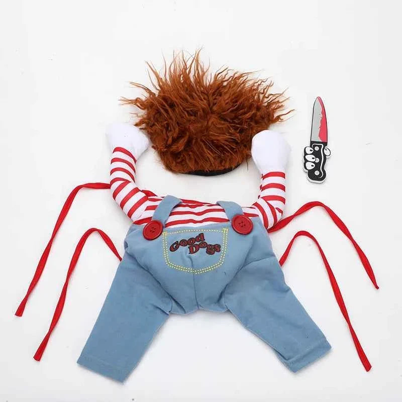 Halloween Dog Costume – Funny Adjustable Cosplay for Medium & Large Dogs