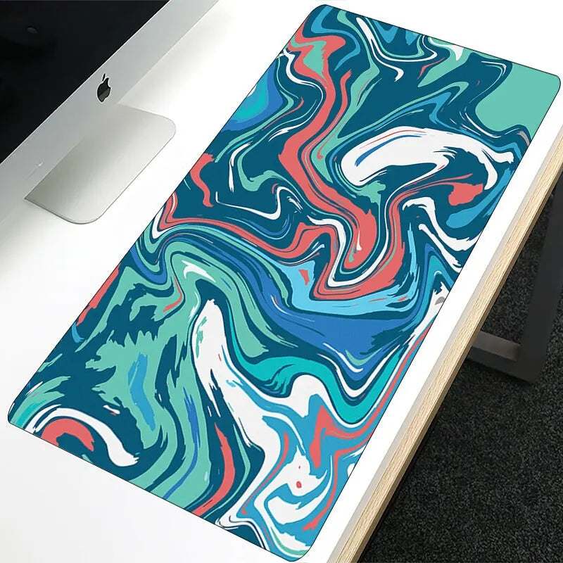 Strata Liquid Anime Mouse Pad – Gaming Desk Mat for Computer, Laptop, Keyboard & Mouse, Gamer Desktop Decor