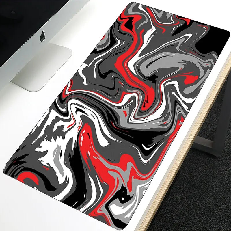 Strata Liquid Anime Mouse Pad – Gaming Desk Mat for Computer, Laptop, Keyboard & Mouse, Gamer Desktop Decor