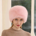 Faux Fur Headband Women Winter Hats Warm Fur Faux Bomber Fluffy Russian Caps Earmuff Girl Outdoor Ski Snow Earwarmer Beanies
