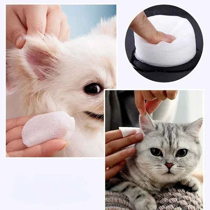 Gentle Pet Eye Wipes for Tear Stains 130 Pcs