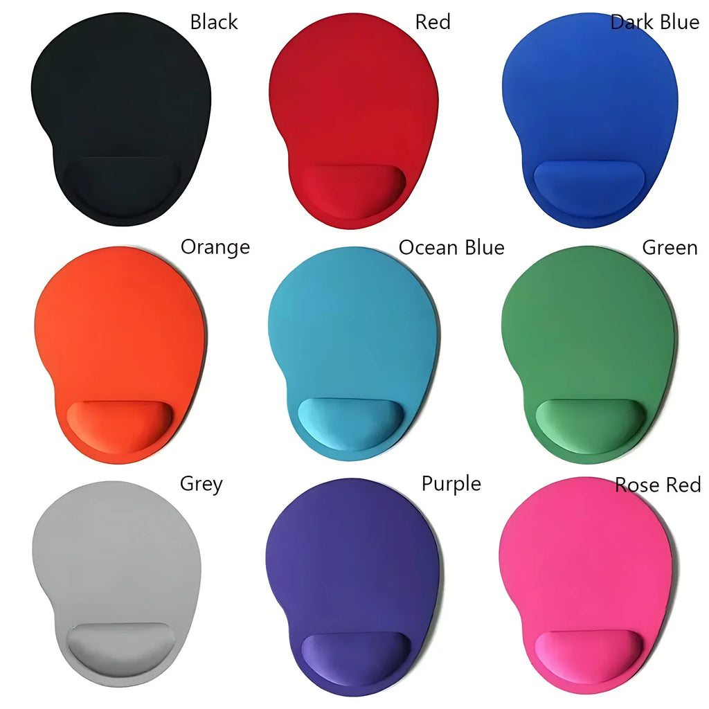 Ergonomic Wrist Rest Mouse Pad – Comfortable Non-Slip Soft Mousepad with Wrist Support for PC & Laptop