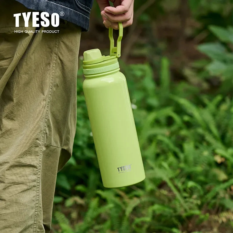 Stainless Steel Thermal Water Bottle – Portable Vacuum Insulated Tumbler for Hot & Cold Drinks, Sports & Travel