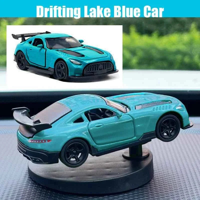 Drift Car dashboard toy model swing turning cool sports race auto ornaments interior accessories decor items fun decorations men