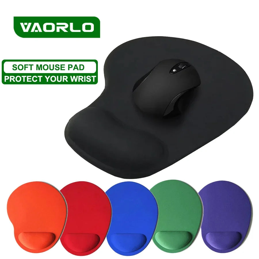 Ergonomic Wrist Rest Mouse Pad – Comfortable Non-Slip Soft Mousepad with Wrist Support for PC & Laptop