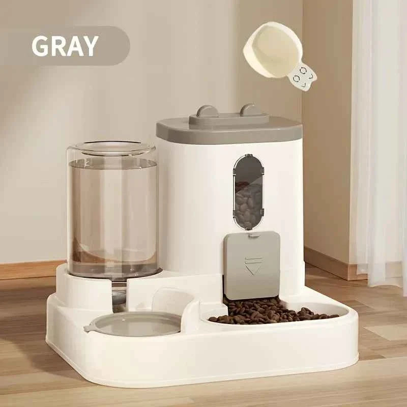 2 in 1 Fully Automatic Pet Food & Water Dispenser