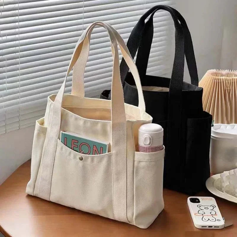 Eco-Friendly Canvas Tote Bag – Large, Stylish & Durable