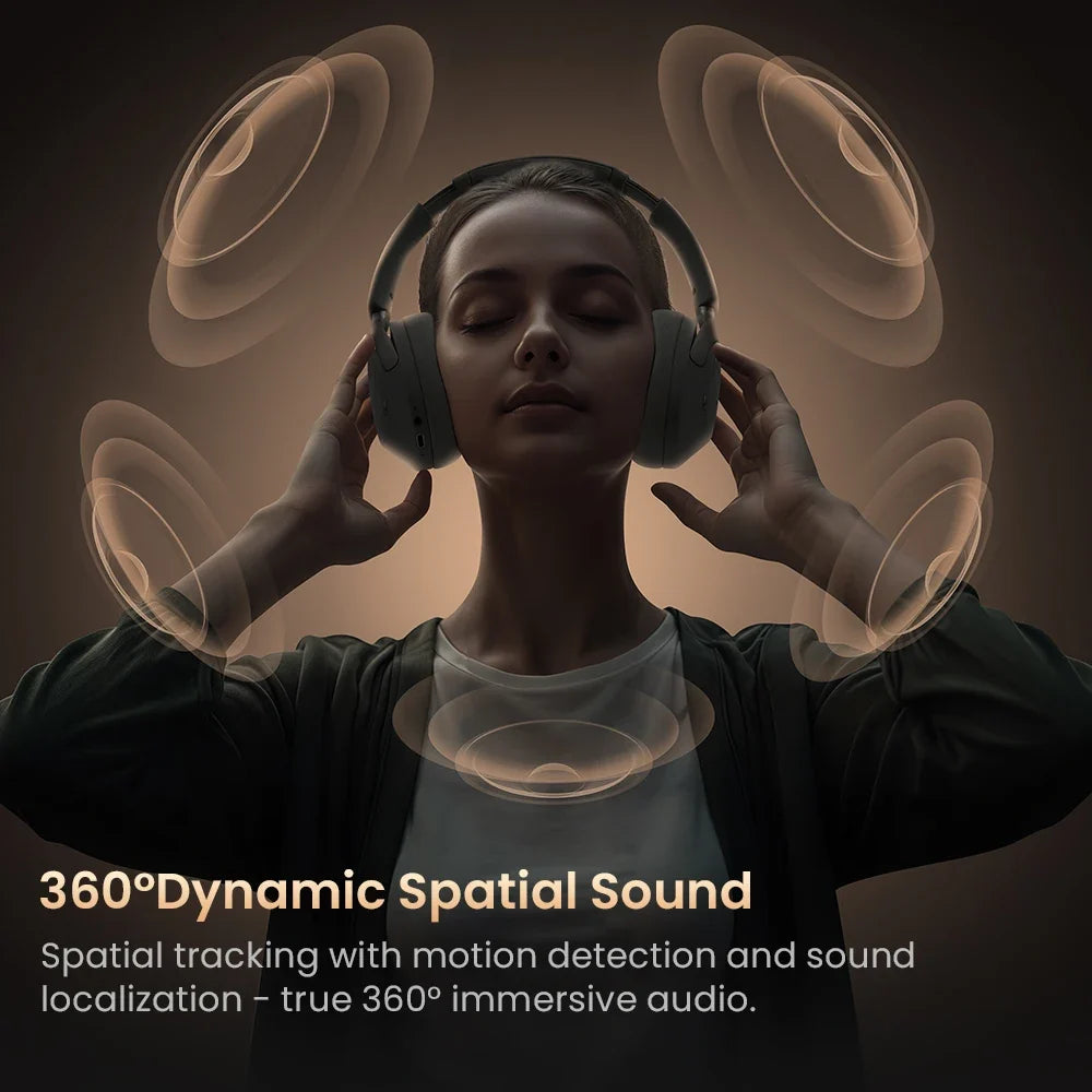 HAYLOU S40 ANC Wireless Headphones – Hi-Res LDAC Over-Ear Headset