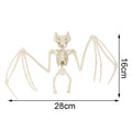 Halloween Animal Skeletons,Creepy Bat Skeleton Model,Horror Bat Bones,Halloween Home Decoration
