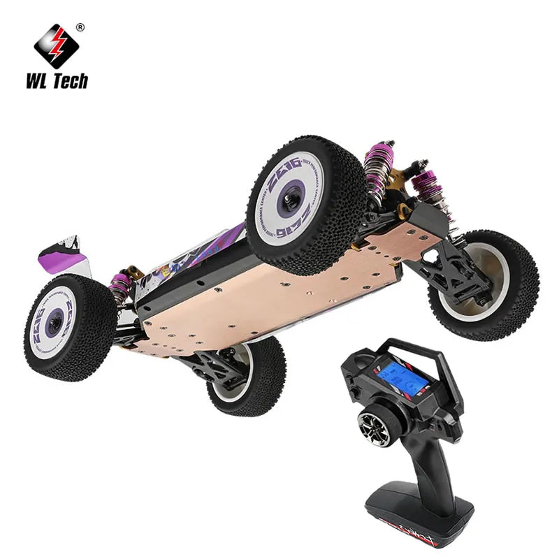 WLtoys 124016 V8 124019 Pro 1:12 4WD RC Racing Car High-Speed Brushless Motor Off-Road Remote Control Drift Climbing Kids Toys