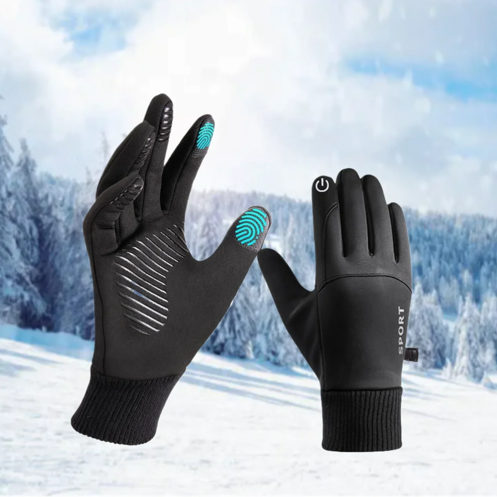 Winter Touch Screen Gloves for Men & Women – Thermal Warm, Water-Resistant & Windproof Gloves for Driving, Running, Cycling & Skiing