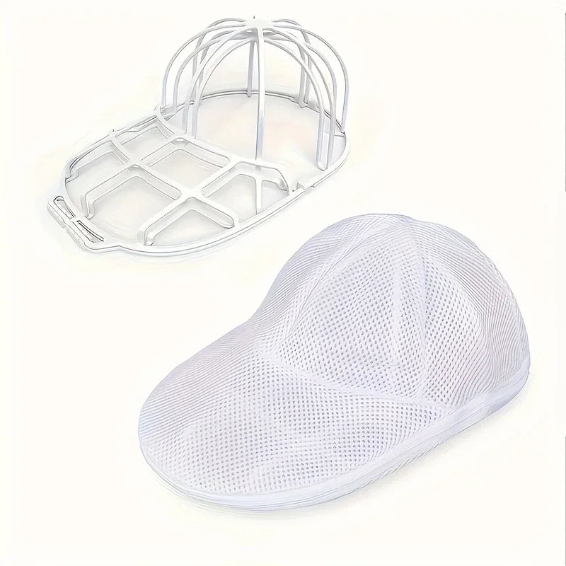 Hat cleaner cage for washing machine, hat cleaner with mesh bag, hat cleaner for baseball cap
