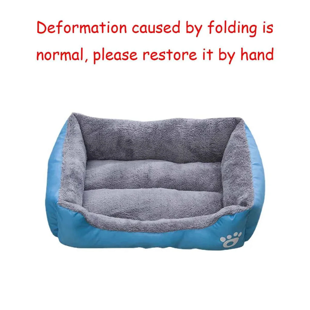 Color Square Winter Warm Pet Bed – Dog & Cat House