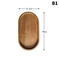 Eco-Friendly Wooden Serving Tray – Stylish & Versatile