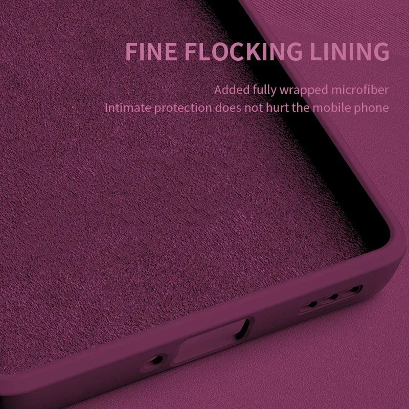 Solid Silicone Phone Case For IPhone 16 & 17