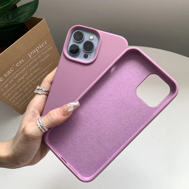 Liquid Silicone Case For iPhone 16 & 17