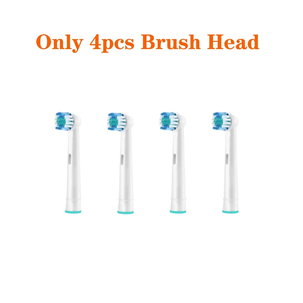 Intelligent Rotating Electric Toothbrush – Rechargeable Smart Tooth Cleaner Compatible with Oral-B Brush Heads | Deep Cleaning Automatic Toothbrush