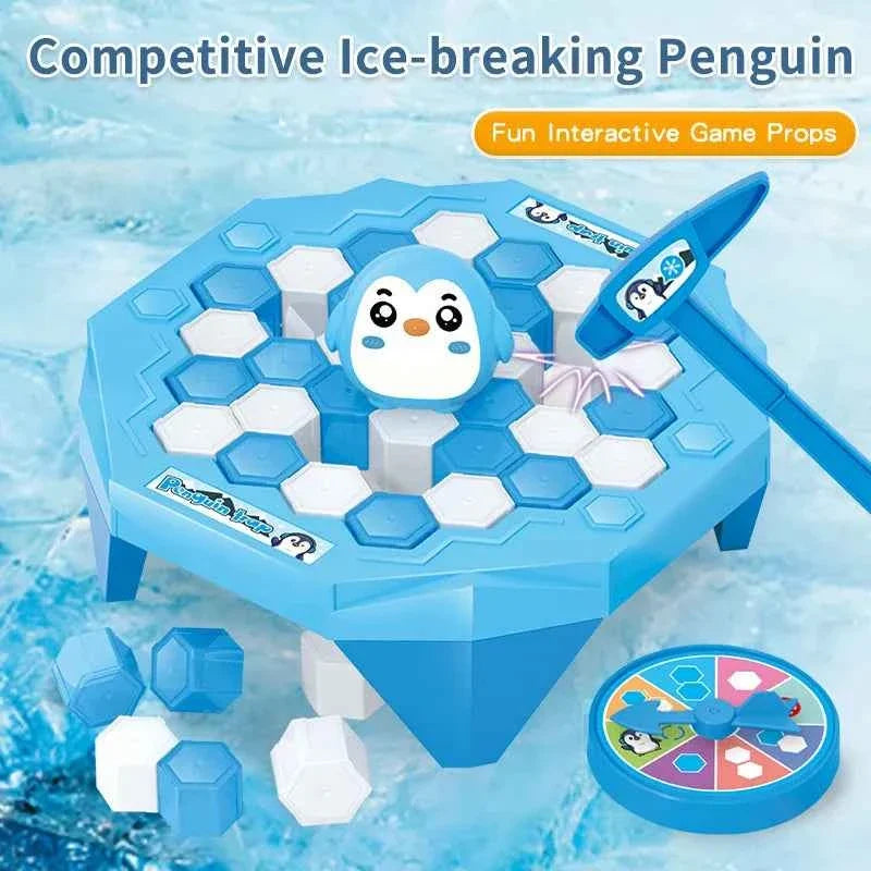 3 Style Ice Breaker Game Save Penguin On Ice Block Family Funny Game Penguin Trap Activate Game Children's Day Gifts