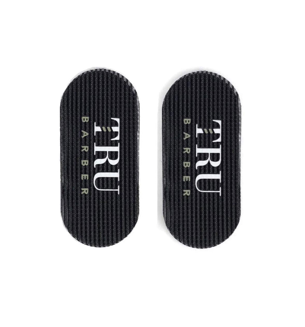 HAIR GRIPPERS ® 3 COLORS BUNDLE PACK 6 PCS for Men and Women - Salon and Barber, Hair Clips for Styling, Hair Holder Grips (Black/Red/Black)