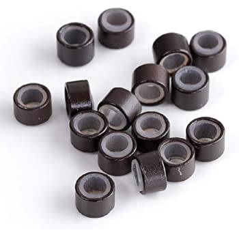 VIP Aluminum Silicone Micro Rings Style ''D'' Hair Extension - Choose Size