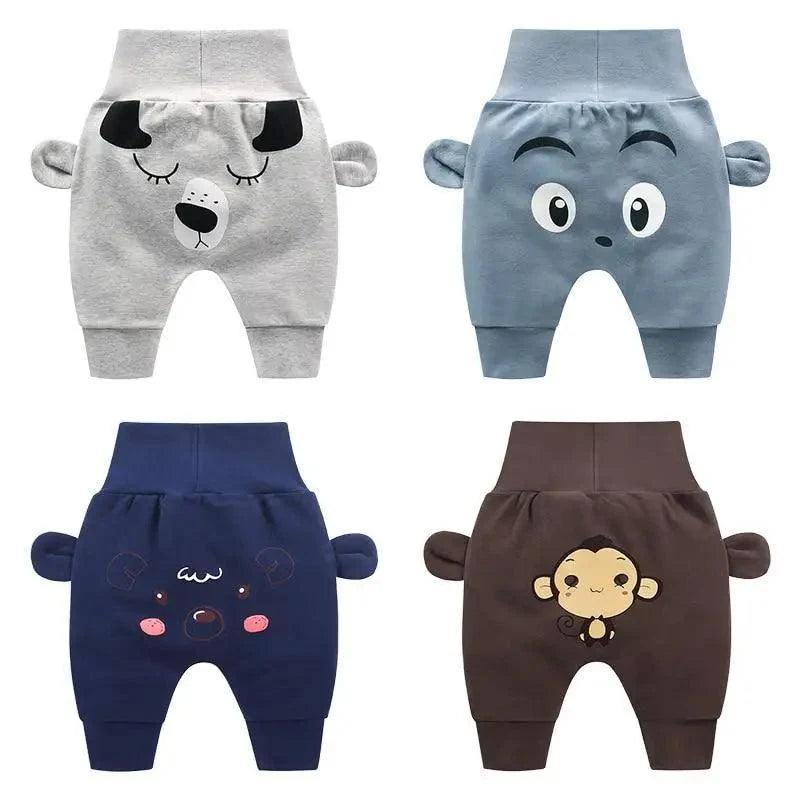 Baby cute pants boys girl cartoon ,  children toddler spring autumn newborn infant trousers