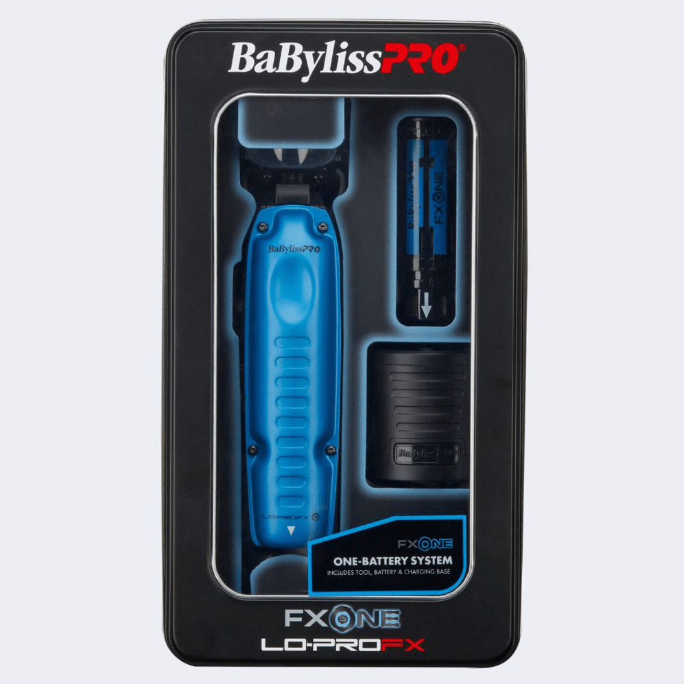 BaBylissPRO® FXONE™ Lo-ProFX Limited Edition Black & Blue Clipper & Trimmer Combo