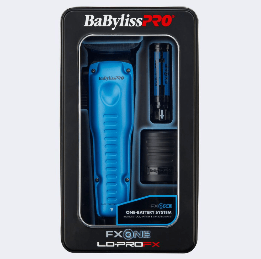 BaBylissPRO® FXONE™ Lo-ProFX Limited Edition Black & Blue Clipper & Trimmer Combo