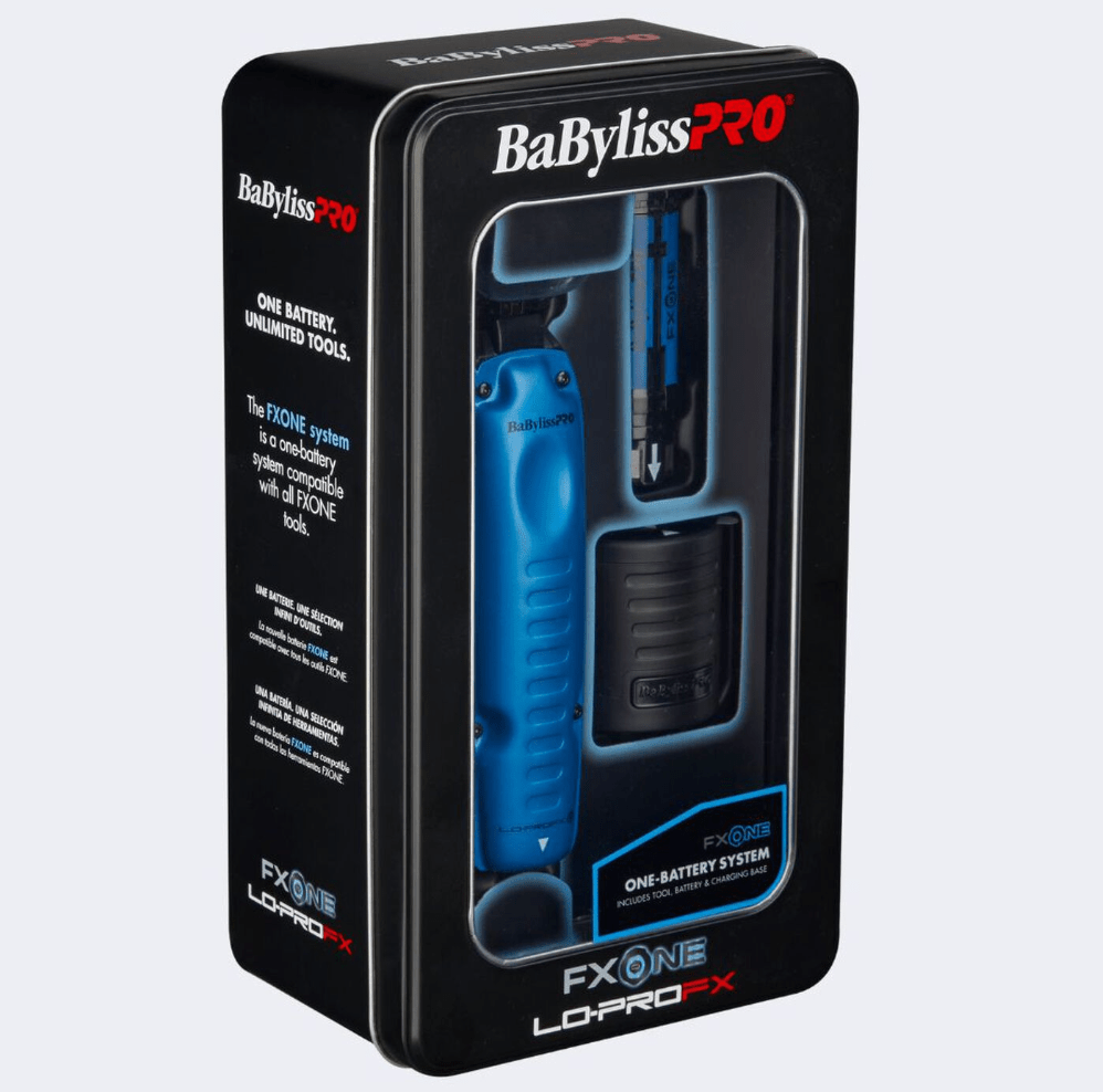 BaBylissPRO® FXONE™ Lo-ProFX Limited Edition Black & Blue Trimmer FX729BL