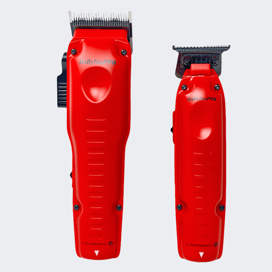 BaBylissPRO FXONE Lo-ProFX Limited Edition Matte Red Clipper and Trimmer