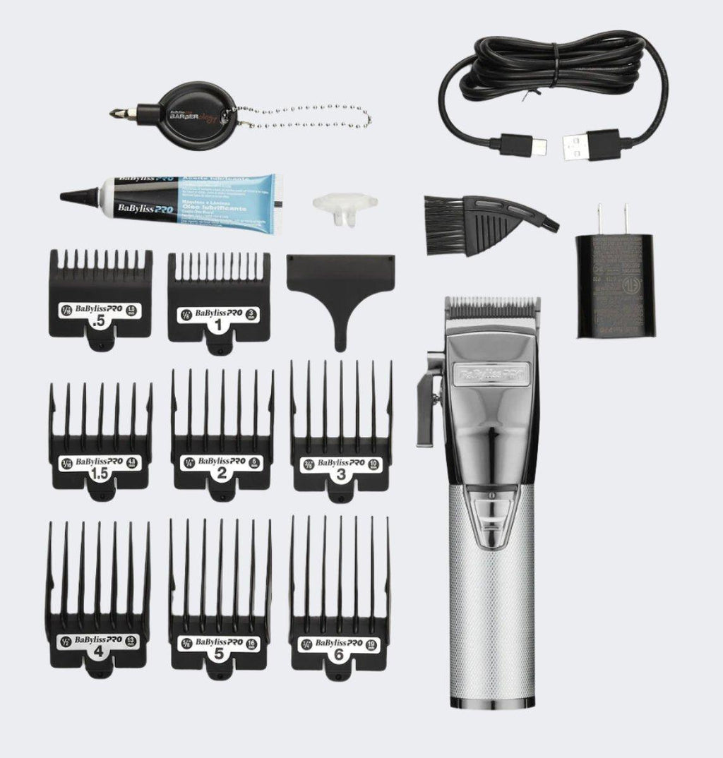 BaBylissPRO (New/Upgraded) SilverFX+ Cordless Clipper (FX870NS)