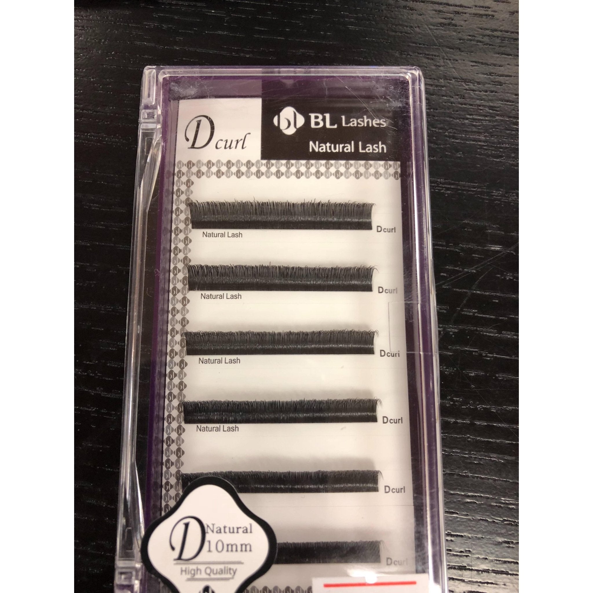 BL Natural High Quality D Curl Lashes