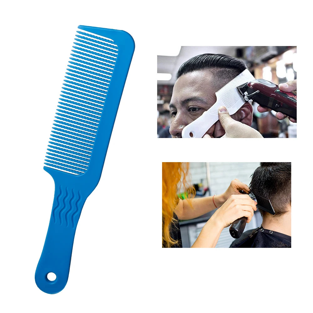 Barber Hairdressing Clipper Comb anti Static Flat Top Comb for Hairdresser Barber Cutting Comb Professional Salon Beauty Tools