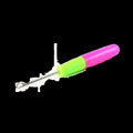 Unique Collection Crochet Needle, Plastic Handle
