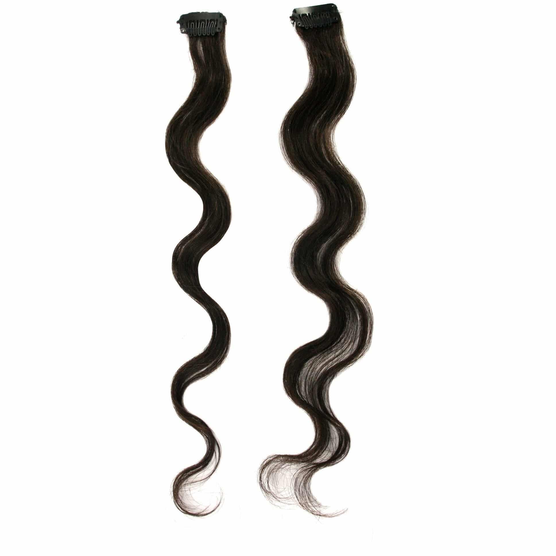 Diamond Collection 3 Piece Set 18" Clip-on / 100% Remy Human Hair