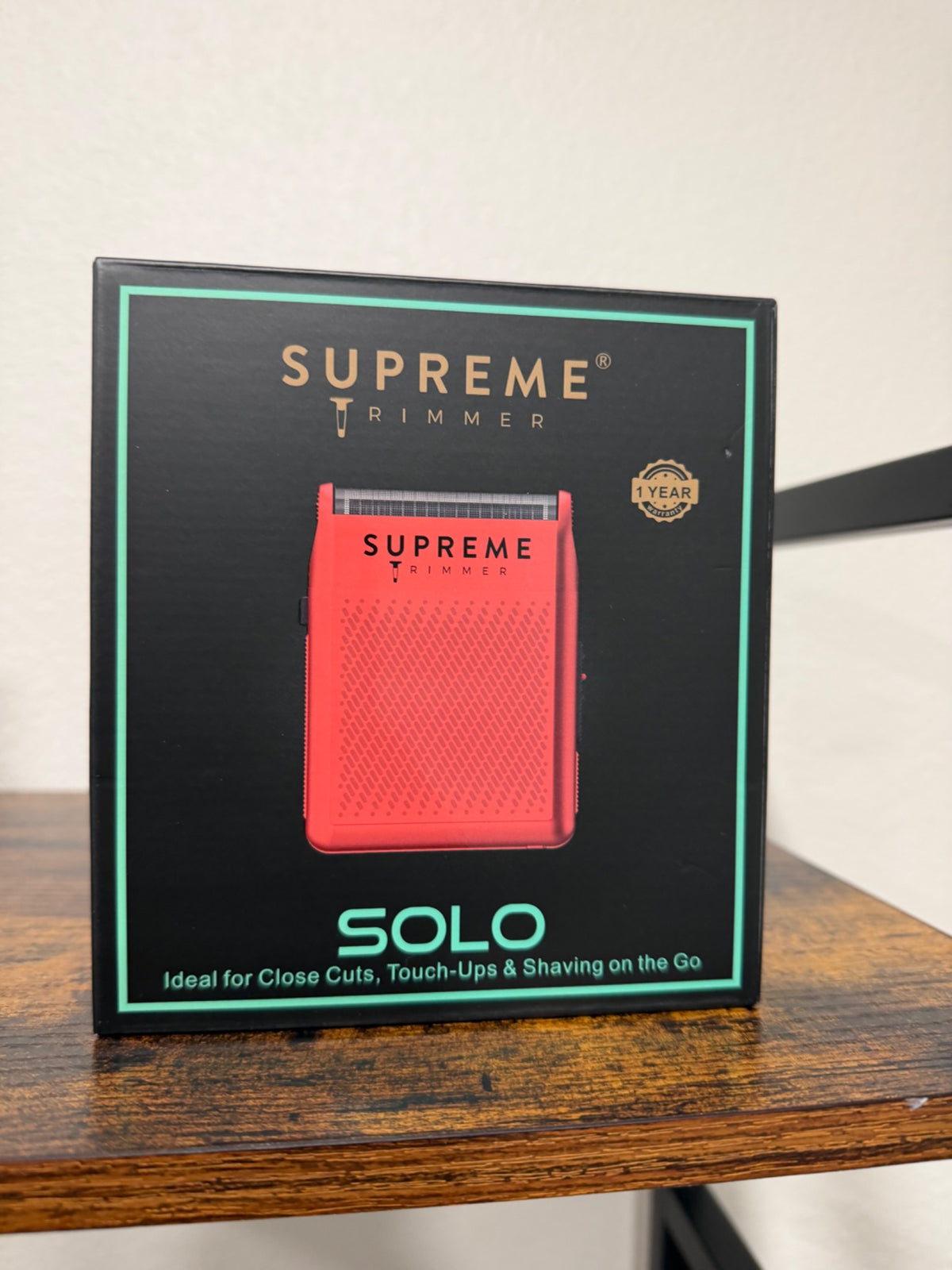 Supreme Trimmer SOLO Foil Shaver - Red