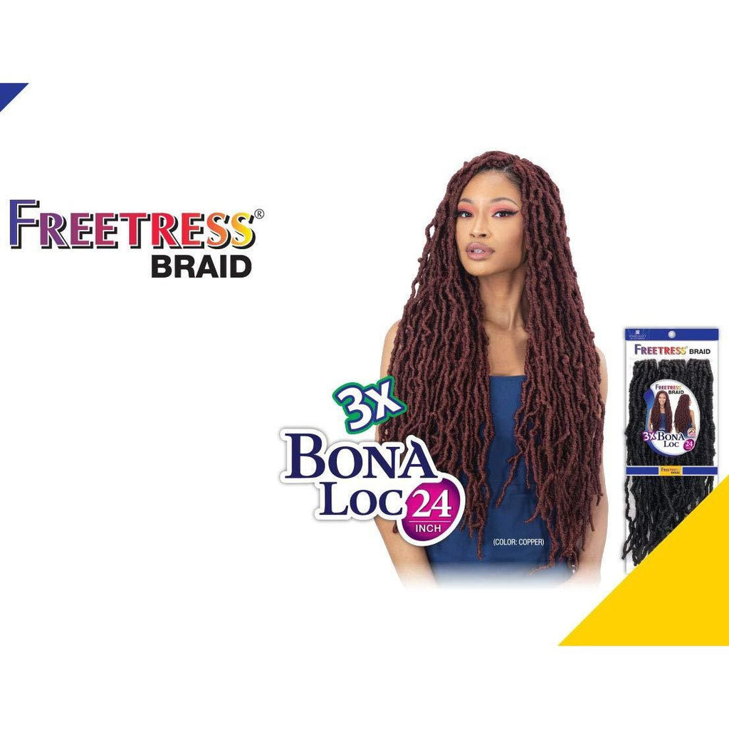 FreeTress Braid 3X Bona Loc 24" Braiding Hair